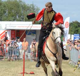 Gregor at the South Glos Show