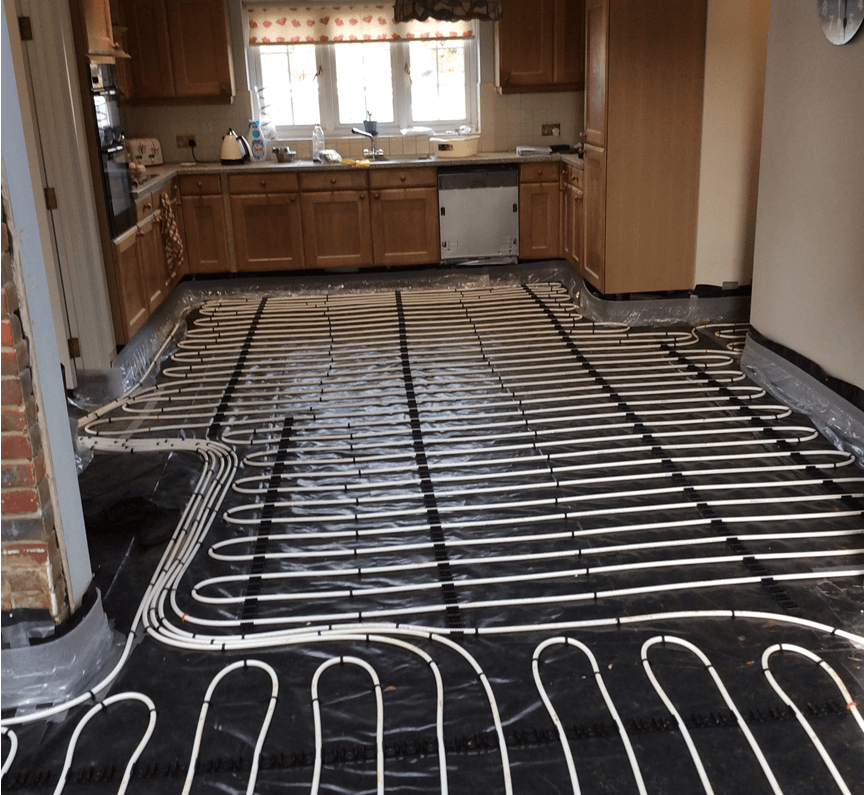 Underfloor Heating installed by Gregor Heating