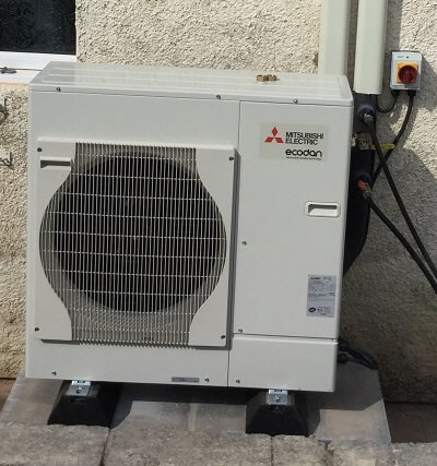 Mitsubishin Ecodan Air-Source Heat Pump